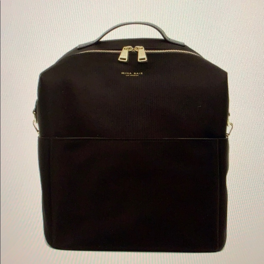 Mina Baie Stevie Midi Nylon Gunmetal